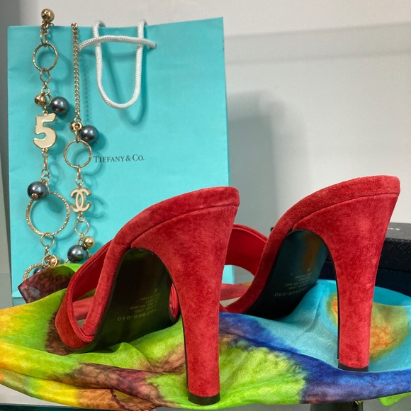 ❤️🔥 COLIN STUART RED HEELS NWOT - Picture 6 of 9